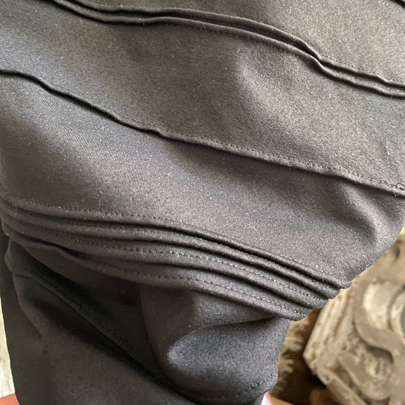 Cynthia Rowley Fit and Flare Black Dress - Medium - Picture 7 of 9